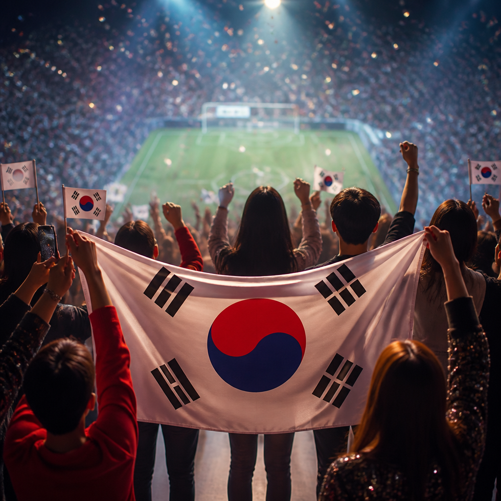 한국 연예계, 북중미 월드컵 첫 승리에 열광하며 응원 릴레이 이어져